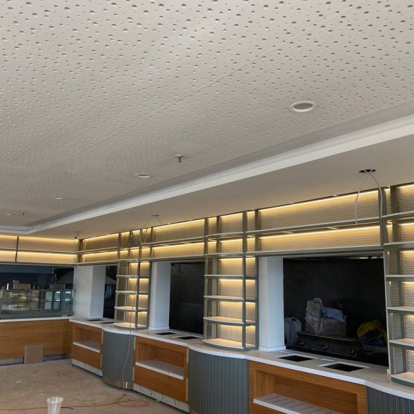 Açık büfe sıcak ünite